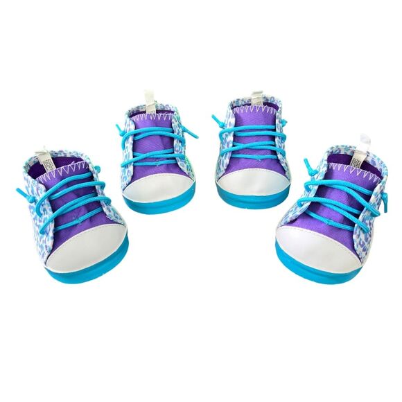 Build a Bear Workshop 8 pcs Bundle Multicolor Shoes w Adjustable Roller Skates - Picture 2 of 8